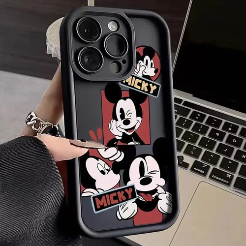 Funda De Teléfono Disney Mickey Mouse Para iPhone 15, 14, 13