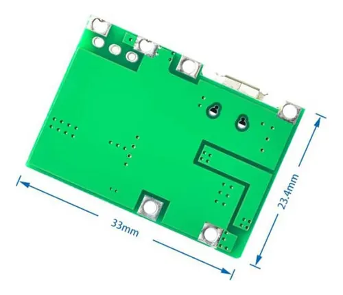 Módulo De Carga Bms Typec Usb 3s 15w Para Baterías De Litio