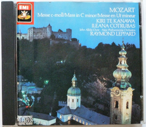 Mozart Misa En Do Menor R. Leppard Te Kanawa Cotrubas Cd ( 