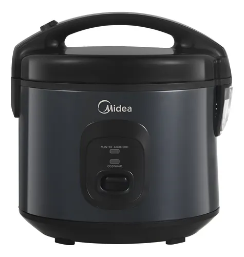 Panela De Arroz Elétrica 3l Preta Midea Cor Preto