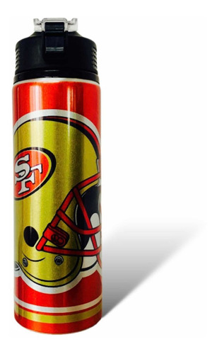 Cilindro Para Agua San Francisco 49ers Personalizado