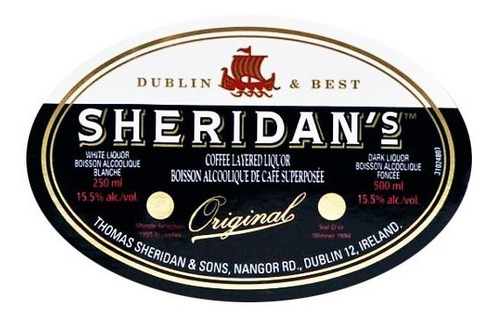 Licor Sheridan´s Cafe Y Crema 750ml Irlanda
