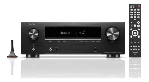 Receiver Denon AVR-X1800H 7.2 Canais Bluetooth Wifi HDMI 8K Dolby...