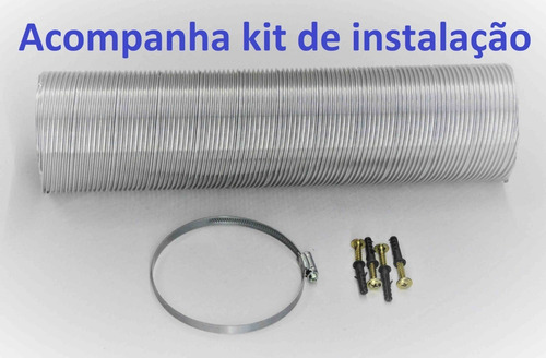 Aquecedor A Gás Comist Protetor Médio Branco Multigás Branco