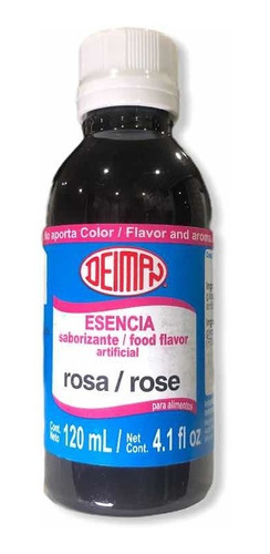 Esencia Saborizante De Rosa 120ml