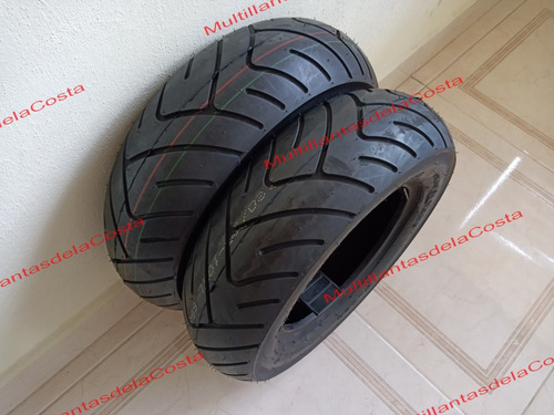 2 Llantas 130/90-10 Tipo Pista No Usan Camara + Envio +meses