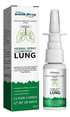 El Aerosol Nasal A Base De Hierbas Lung Detox Alivia La Rini