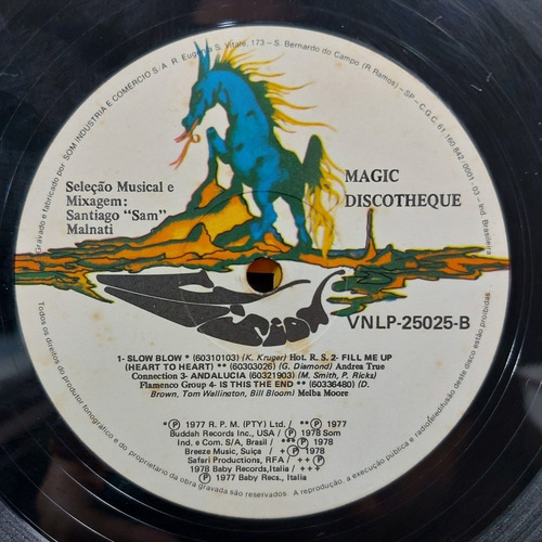 Imagem 6 de 6 de Vinil Lp Magic Discotheque O Som Classe A
