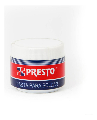 Pasta Soldar Plomeria Auxiliar Fundente Presto Tarro 60ml