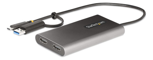 Startech Adaptador Usb-c A Dual-hdmi - Usb-c O A A 2 Mon