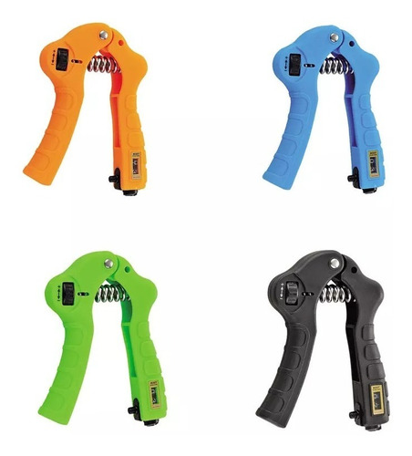 Hand Grip Con Contador Y Regulador De Resistencia 5 - 60 Kg