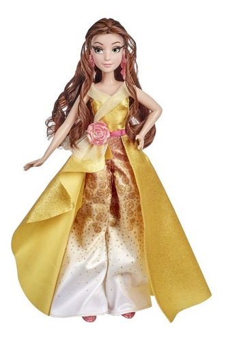 Muñeca Hasbro Disney Princess Style Series 08 Bella - 32 Cm