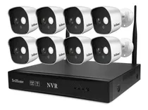 Comprar Kit Nvr Ip Wifi 8 Cámaras Full Hd 2mp Sricam Srihome Nvs002