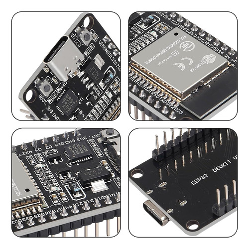 Tarjeta Desarrollo Esp32 Conector Usb C Wifi Bluetooth 4.2