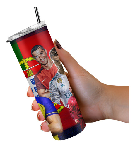 Termo Térmico 600ml Cristiano Ronaldo Cr008