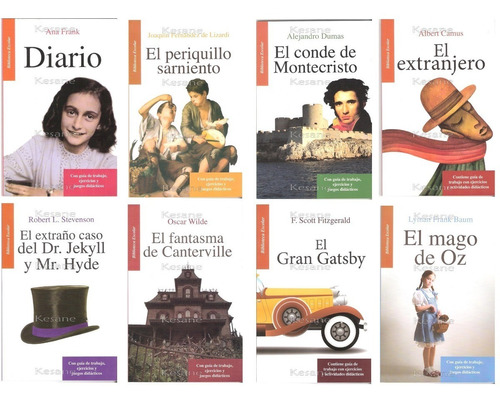 70 Libros Juveniles Colección Biblioteca Escolar Mayoreo