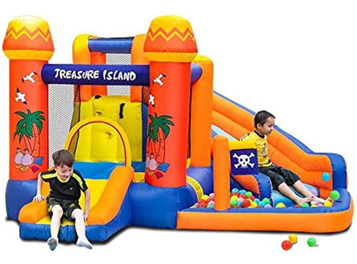 Inflable Water Slide Park Toddle Bounce House Con Tobogán Ki