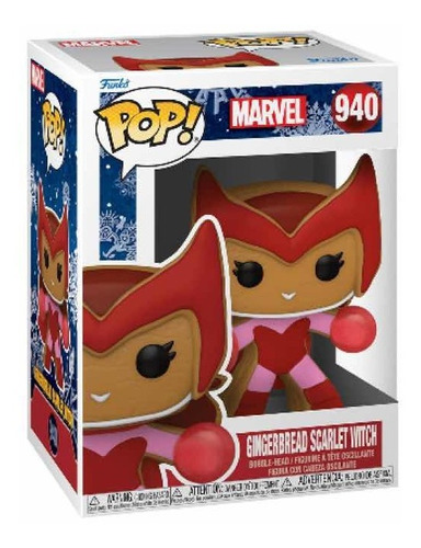 Funko Pop! Wanda 940 Holiday Scarlet Witch Marvel