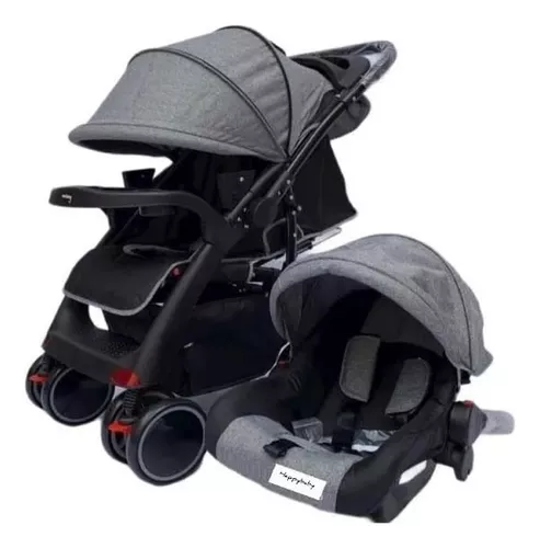 Bambino - Coche Bebe Paseador Travelsystem Silla 3en1 Plegable