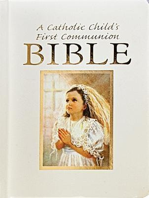 Libro Catholic Child's First Communion Gift Bible - Victo...