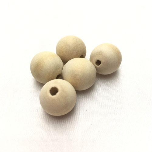 Bolitas/esfera De Madera 14mm X 50 Unidades