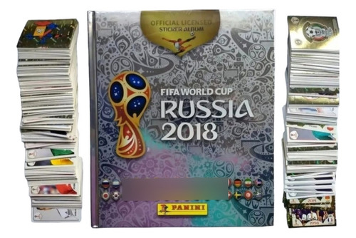 Album Mundial Rusia 2018 Pasta Dura 100 % Completo A Pegar