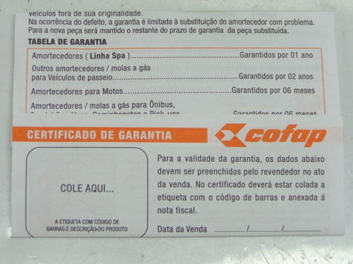Imagem 3 de 3 de Kit 4 Amortecedores Pajero Io Tr4 Gp32455/gb47878 Novo