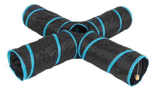 - Bolsa De Almacenamiento Plegable Cat Tunnel Toy Pet Play