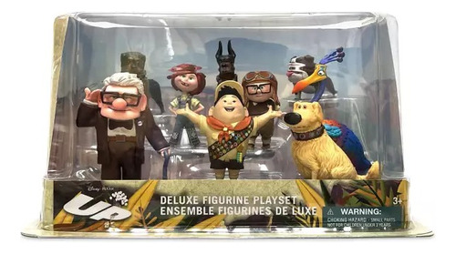 Disney Store Set 9 Figurines Up Aventura Deluxe 