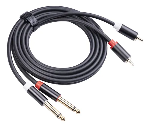 Cable Auxiliar Mono P2 Estéreo X P10 Blindado Profesional
