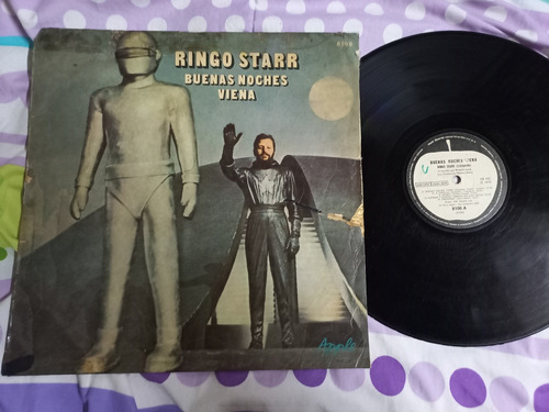Disco De Vinilo  Buenas Noches Viena  Ringo Starr Apple