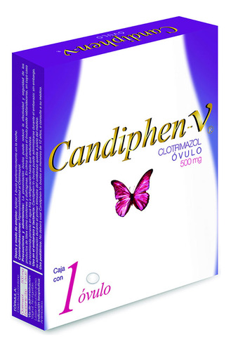 Candiphen-v Óvulos 500 Mg, 1 Óvulo