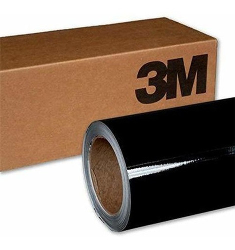 3m 2080 G12 Negro Brillante 1ft X 1ft (1 Sq / Ft) Pelicula D