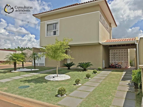 Casa Com 3 Dormitórios À Venda, 165 M² Por R$ 850.000,00 - Condomínio Porto Alegre - Paulínia/sp - Ca1551