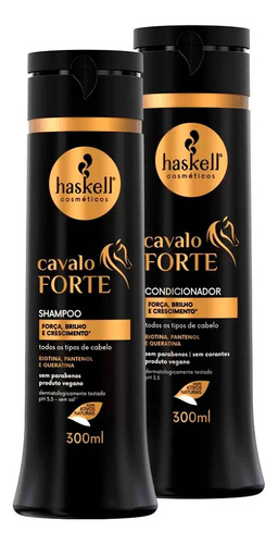  Haskell Cavalo Forte Shampoo E Condicionador Cresce Cabelo P