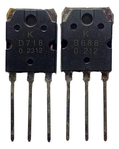  Transistores De Audio 2sb688 / B688  Y 2sd718 / D718