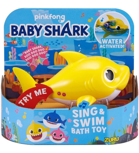 Imagen 1 de 3 de Baby Shark Para Baño