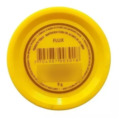 Pasta Crema Flux Para Soldar Estaño La Unica 55gr