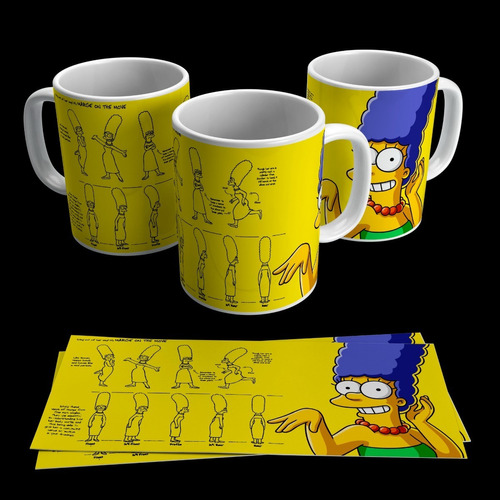 Taza Los Simpsons Caracteristicas De Marge - Taza Orca 