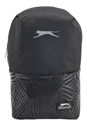 Imagen 3 de 8 de Slazenger Mochila Large Textil Negro Negro Unisex 82633