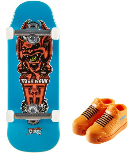 Mattel Hot Wheels Mini Monopatín Con Zapatillas Modelos Surt
