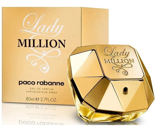 Perfume Paco Rabanne Lady Million 80ml Damas