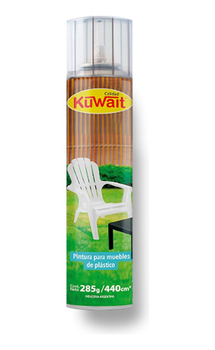 Kuwait Aerosol Esmalte Para Muebles De Plástico X 440cc.