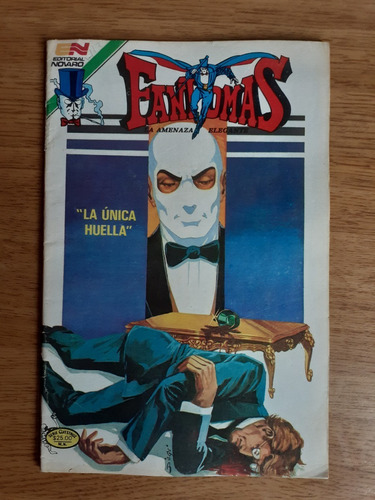 Cómic Fantomas La Amenaza Elegante Número 3-113 Serie Avestruz Editorial Novaro 1983