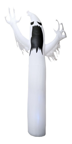 Imagen 1 de 10 de Inflable Decorativo Fantasma Halloween 3.80 Mts Con Luz