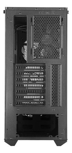 Gabinete Masterbox Mb530p 4 Ventiladores Vidrio Templado Color Negro