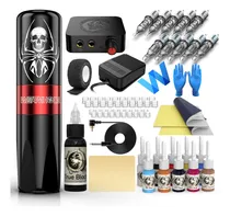 Comprar Kit De Tatuaje Kit De Máquina De Tatuaje Mas Agujas Y Tintas