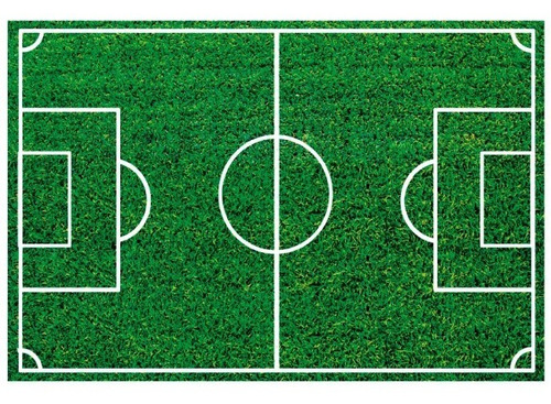 Imagen 1 de 7 de Vinilo Decorativo Cancha D Fútbol-i 7, Sticker Autoadherible