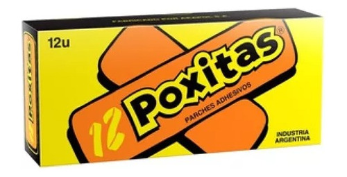 Poxitas Parches Adhesivos De Poxipol Caja X 12 Unidades