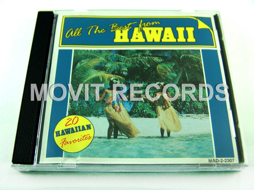 All The Best From Hawaii 20 Favorites Cd Raro Imp Canada